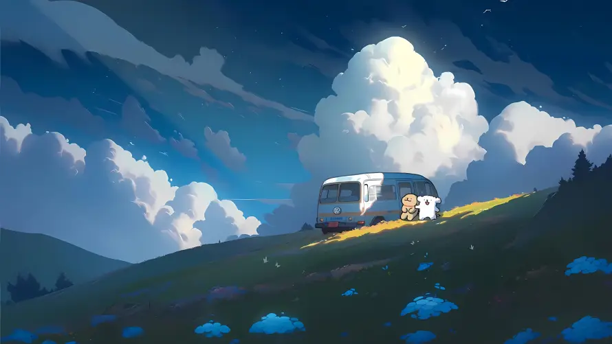 4k云朵壁纸 - 宁静 - 山丘 - 户外「哲风壁纸」 4k云朵壁纸 - 宁静 - 山丘 - 户外「哲风壁纸」