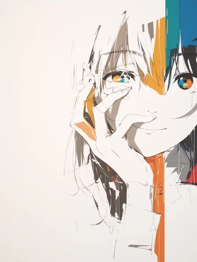 4k头像壁纸 - 手绘 - 插画 - 简约「哲风壁纸」