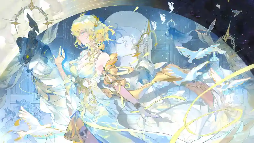 4k光效壁纸 - 崩铁 - 动漫插画 - 奇幻风格「哲风壁纸」