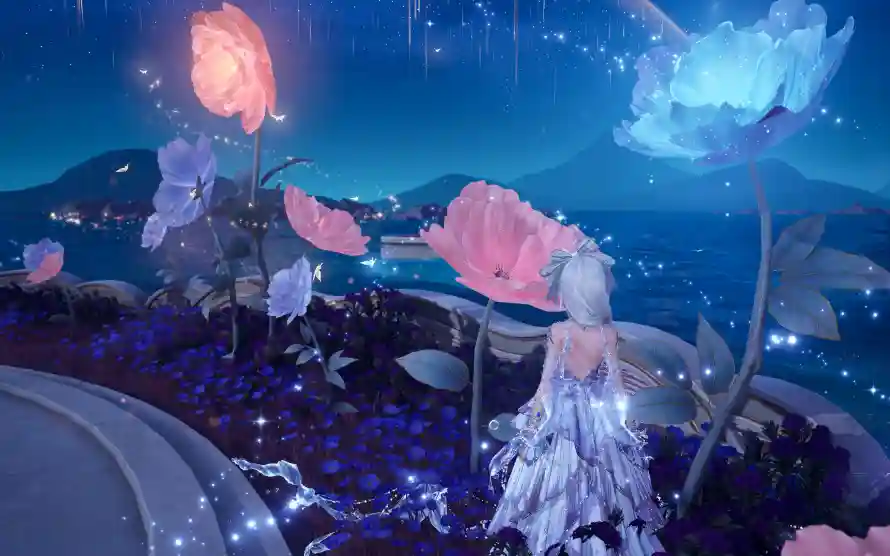 4k夜景壁纸 - 夜空 - 奇幻 - 星光「哲风壁纸」