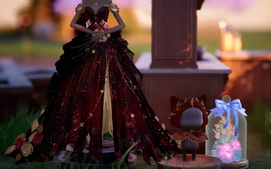 4k夜晚壁纸 - 暖暖 - 草地 - 蜡烛「哲风壁纸」