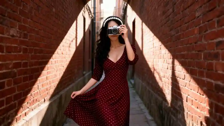 4k优雅壁纸 - 光影 - 复古 - 女性「哲风壁纸」