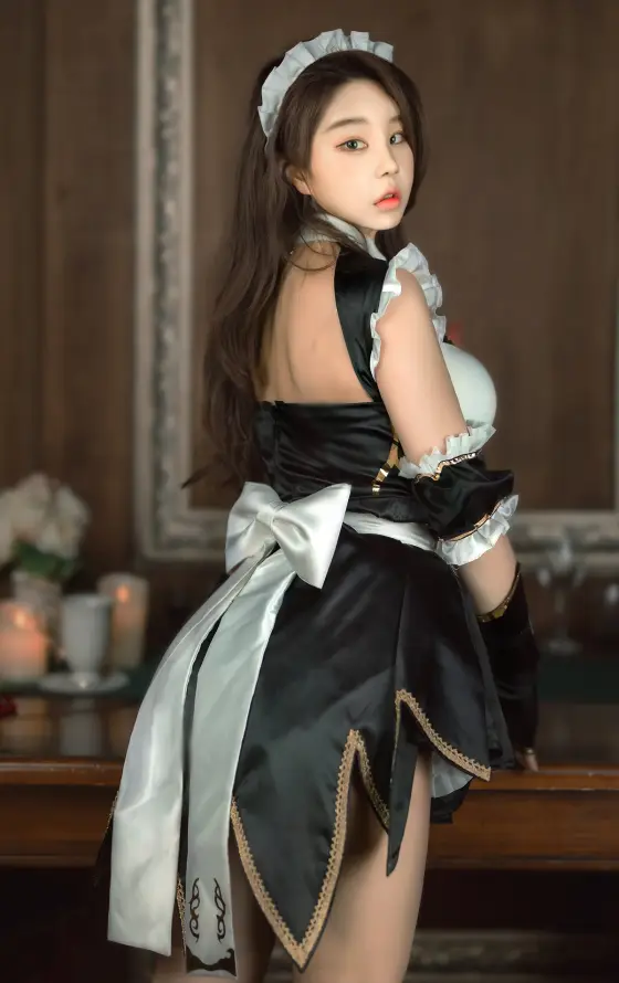 4k女仆壁纸 - 妆容 - 室内 - 性感「哲风壁纸」