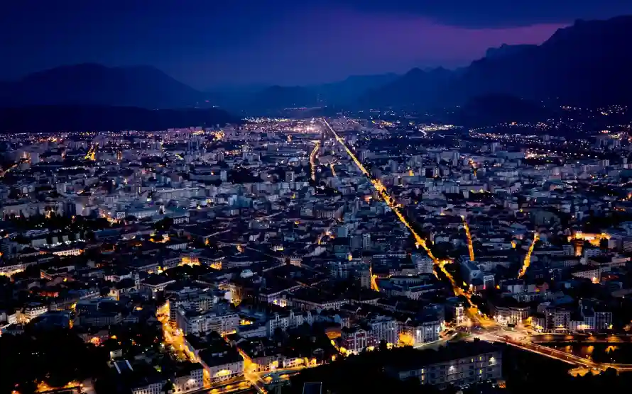 4k城市壁纸 - 壁纸 - 夜景 - 夜色「哲风壁纸」