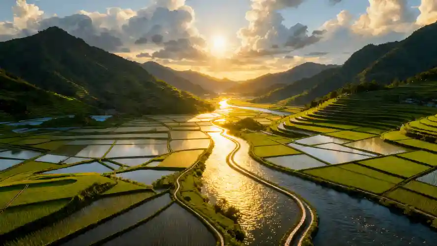 4k光影壁纸 - 山水 - 山脉 - 山野「哲风壁纸」