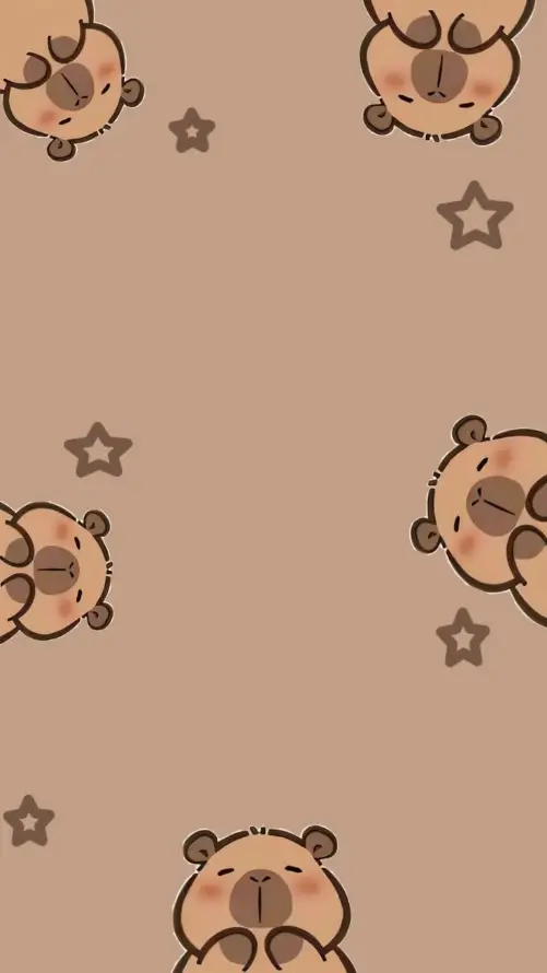 4k动物壁纸 - 卡通 - 可爱 - 星星「哲风壁纸」