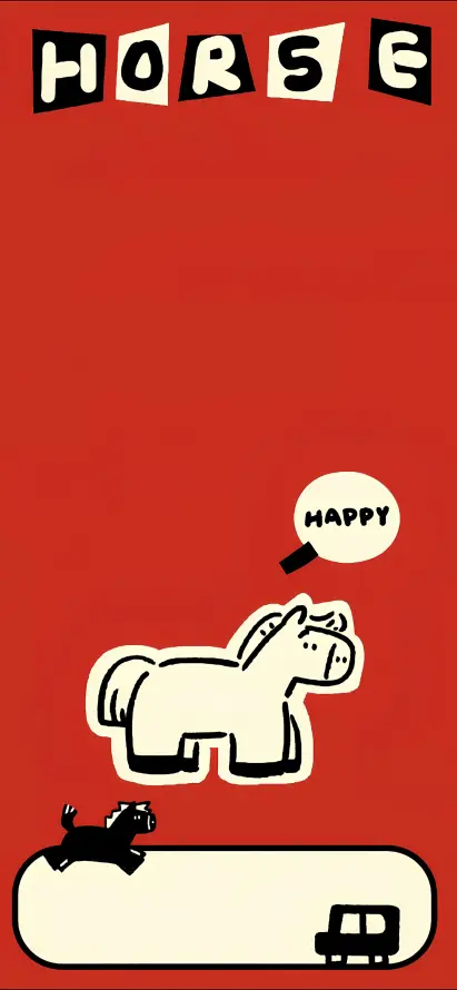 4k卡通壁纸 - 可爱 - 小狗 - 小马「哲风壁纸」