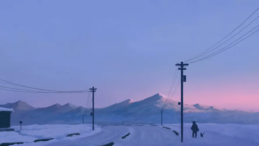 4k冬季壁纸 - 天空 - 电脑 - 行人「哲风壁纸」 4k冬季壁纸 - 天空 - 电脑 - 行人「哲风壁纸」