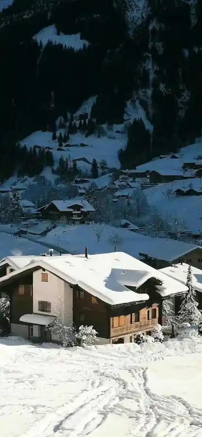 4k冬日壁纸 - 壁纸 - 山脉 - 手机「哲风壁纸」