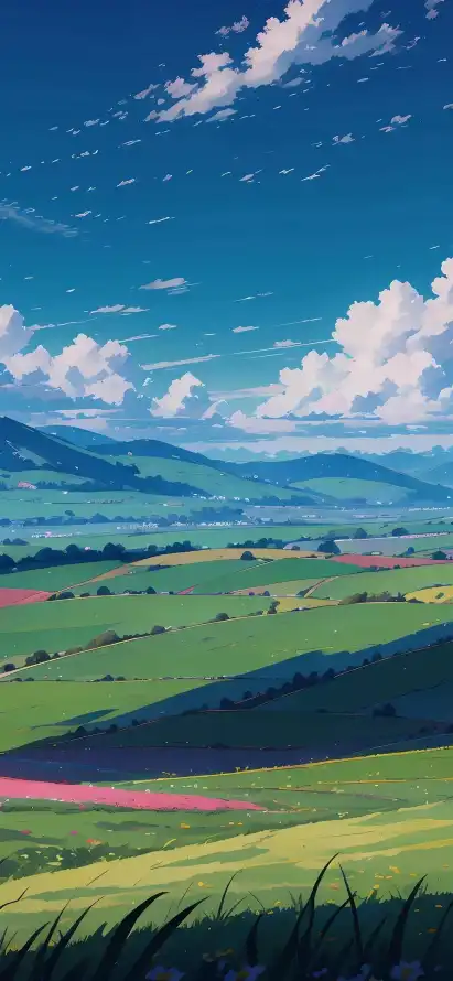 4k乡村壁纸 - 壁纸 - 山脉 - 手机「哲风壁纸」