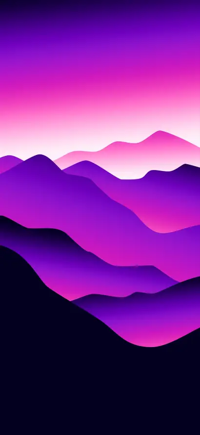 4k壁纸壁纸 - 山峦 - 手机 - 渐变「哲风壁纸」