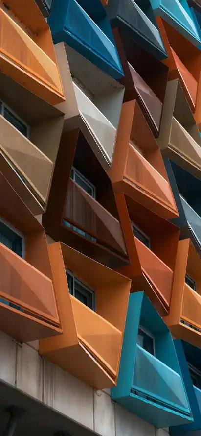 4k几何壁纸 - 创意 - 壁纸 - 外墙「哲风壁纸」