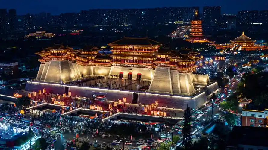 4k城市壁纸 - 城楼 - 塔楼 - 壁纸「哲风壁纸」