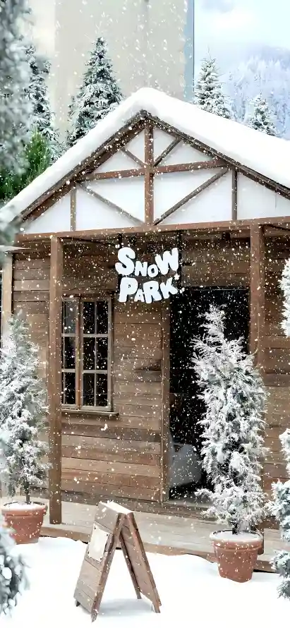 4k乡村壁纸 - 雪 - 冬季 - 宁静「哲风壁纸」