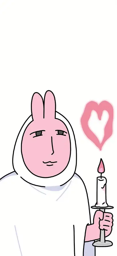 4k卡通壁纸 - 可爱 - 手绘 - 爱心「哲风壁纸」