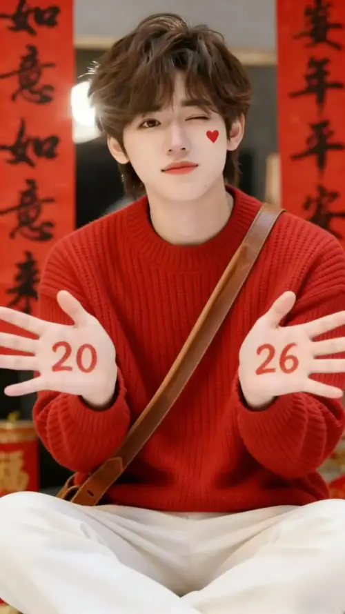 4k坐姿壁纸 - 春联 - 宋亚轩 - 2026「哲风壁纸」