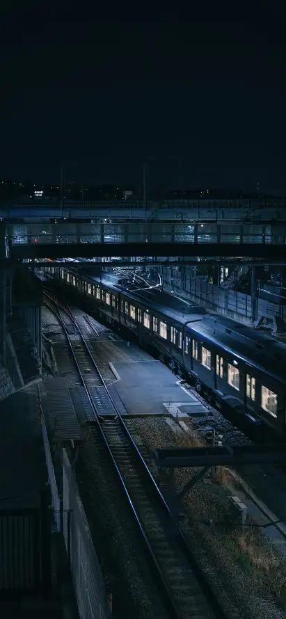 4k交通壁纸 - 城市 - 夜晚 - 夜景「哲风壁纸」