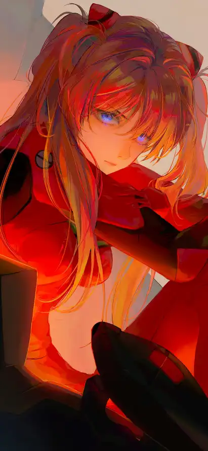 4k科幻壁纸 - 长发 - eva - 二次元「哲风壁纸」