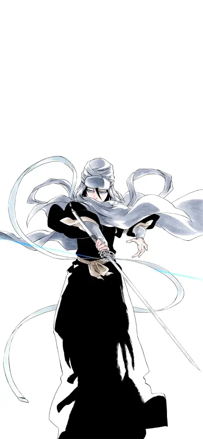 4k银发壁纸 - 斩魄刀 - 死霸装 - 静灵庭「哲风壁纸」