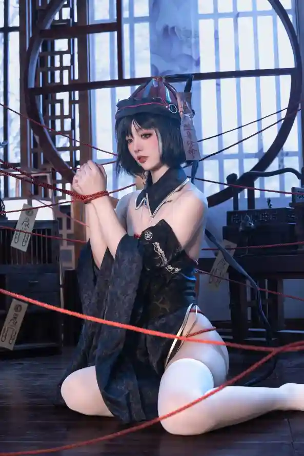 4k古风壁纸 - 束缚 - 符咒 - 红绳「哲风壁纸」