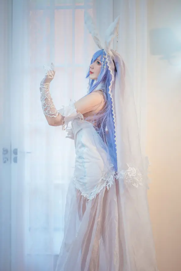 4k优雅壁纸 - 兔耳 - 写真 - 室内「哲风壁纸」