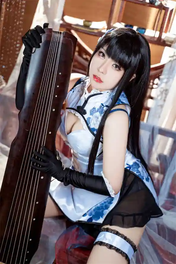 4k古琴壁纸 - 古風 - 古风 - 坐姿「哲风壁纸」