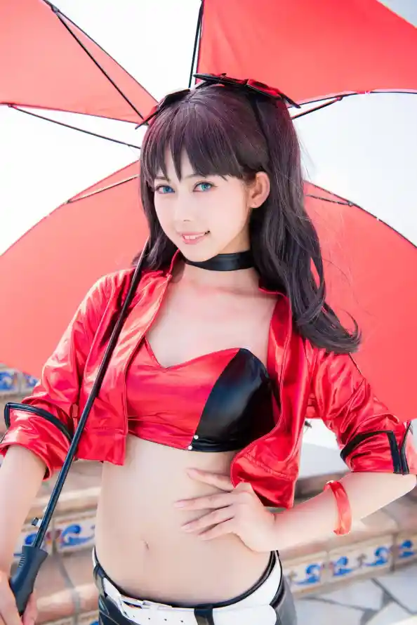 4k手链壁纸 - 红色 - 腹部 - 雨伞「哲风壁纸」