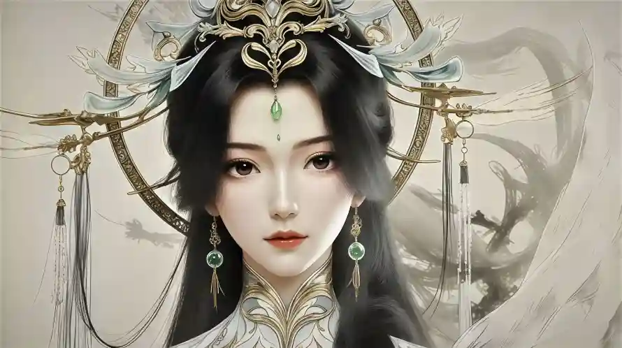 4k仙侠壁纸 - 古风 - 国漫 - 头饰「哲风壁纸」
