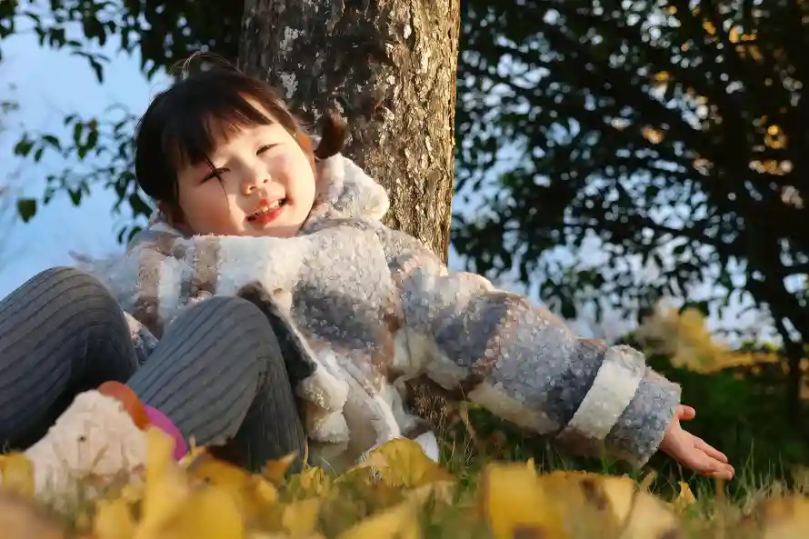 4k休闲壁纸 - 树 - 可爱 - 微笑「哲风壁纸」