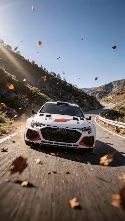 4k山脉壁纸 - 山路 - 户外 - 枫叶「哲风壁纸」