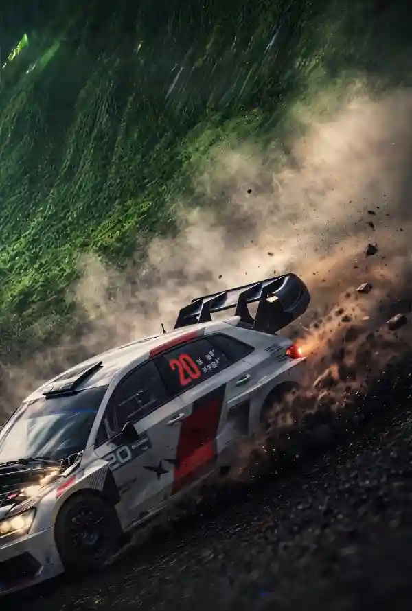 4k尘土壁纸 - 山地 - 汽车 - 漂移「哲风壁纸」