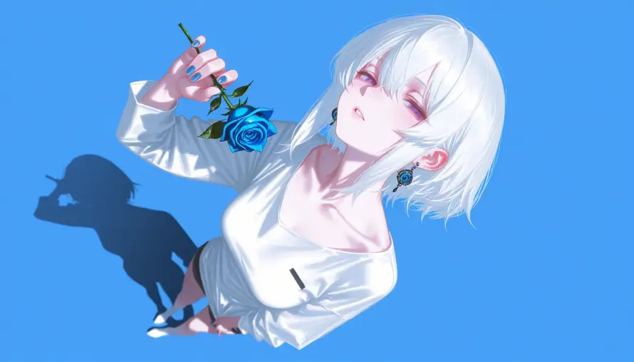 4k玫瑰壁纸 - 白衣 - 热门壁纸 - wallpaper「哲风壁纸」