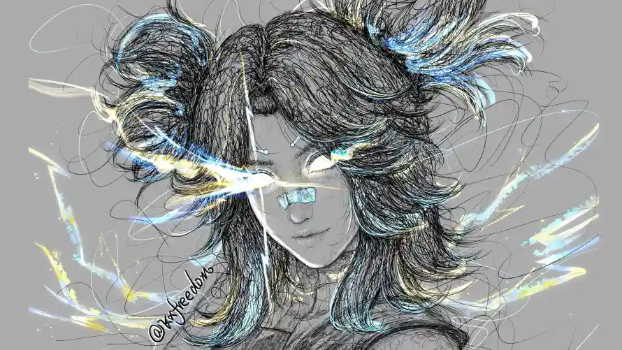 4k手绘壁纸 - 线描 - 线稿 - 霓虹「哲风壁纸」 4k手绘壁纸 - 线描 - 线稿 - 霓虹「哲风壁纸」