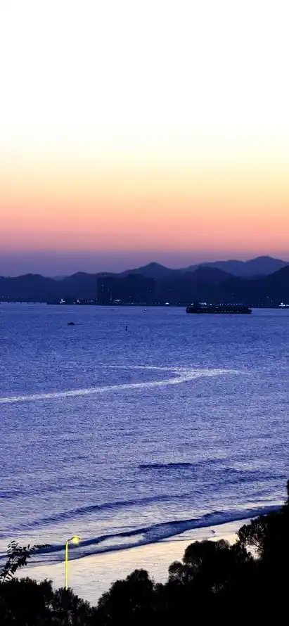 4k剪影壁纸 - 天空 - 日落 - 晚霞「哲风壁纸」