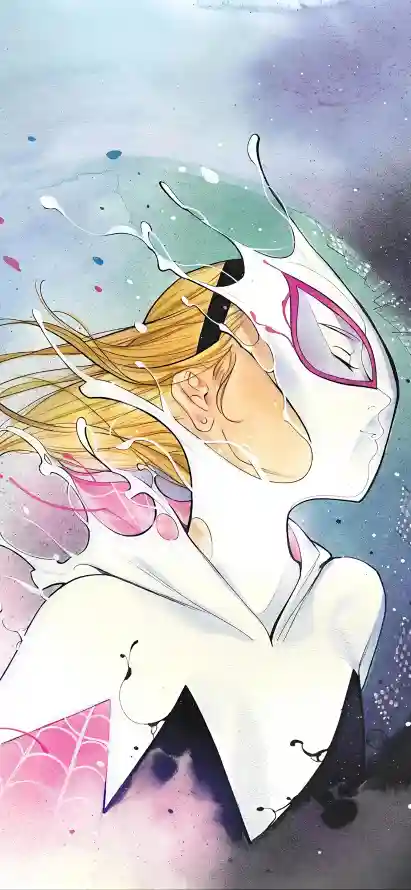 4k格温壁纸 - 漫威 - 金发 - 漫画风「哲风壁纸」