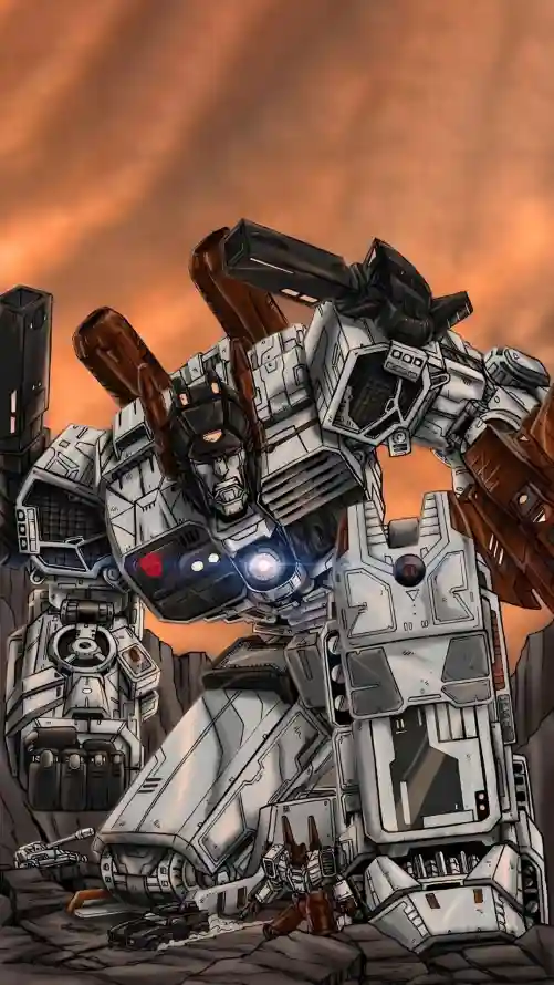 4k科幻壁纸 - 塞伯坦 - 汽车人 - 猛大帅「哲风壁纸」