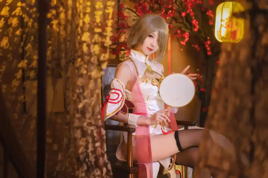 4k古风壁纸 - 复古 - 折扇 - 灯笼「哲风壁纸」