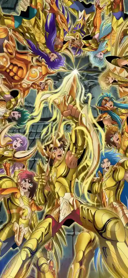 4k圣域壁纸 - 圣衣 - 黄金 - 二次元「哲风壁纸」