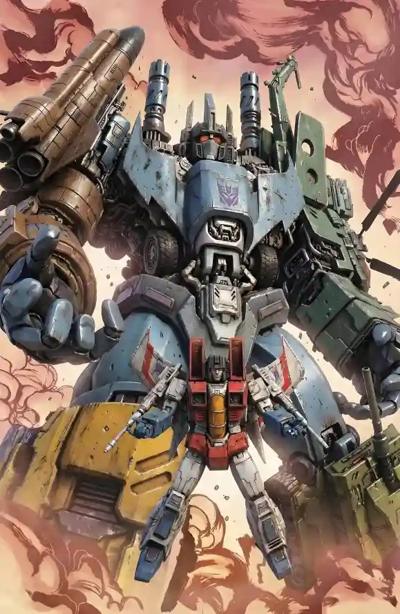 4k机器人壁纸 - 混天豹 - 霸天虎 - 动漫角色「哲风壁纸」