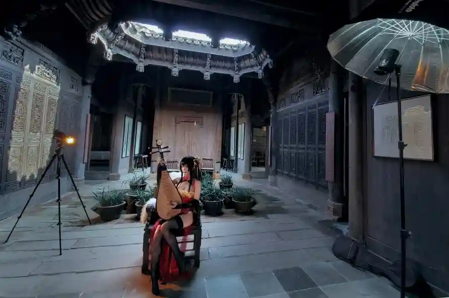 4k古风壁纸 - 汉服 - 灯笼 - 红裙「哲风壁纸」 4k古风壁纸 - 汉服 - 灯笼 - 红裙「哲风壁纸」