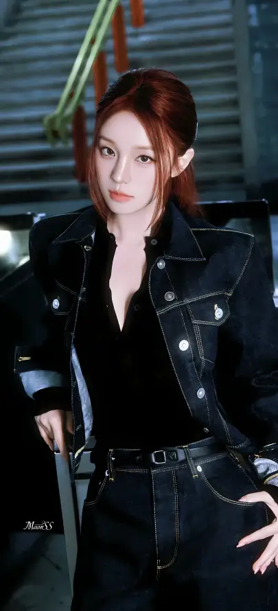 4k时尚壁纸 - 明星 - 红发 - 美女「哲风壁纸」