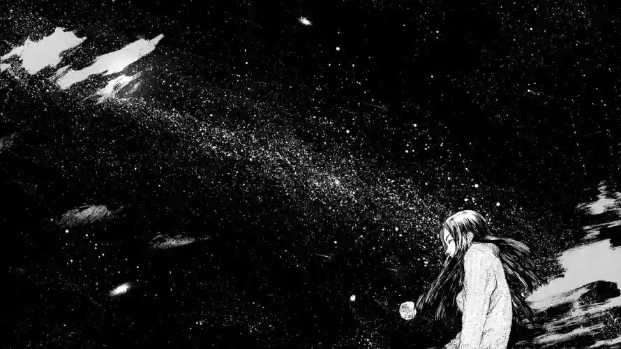 2k冬夜壁纸-冷色调 - 女孩-艺术风格免费下载「哲风壁纸」