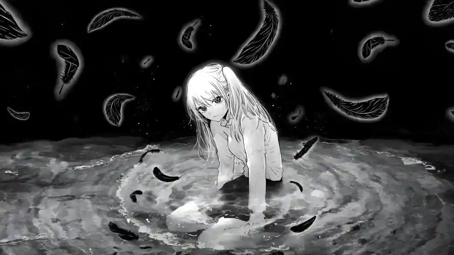 2k单色壁纸-二次元与少女-动漫少女壁纸推荐「哲风壁纸」