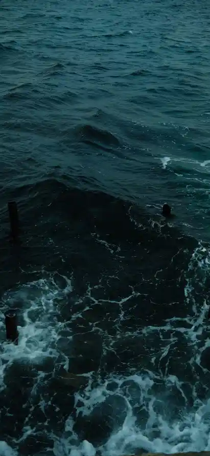 4k波涛壁纸 - 浪花 - 海水 - 海洋「哲风壁纸」