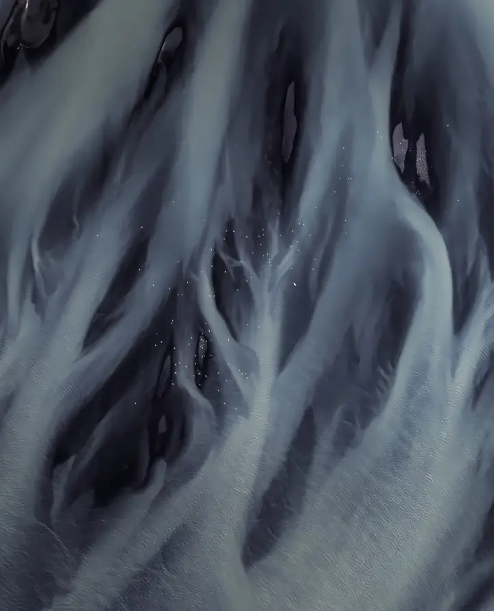 4k抽象壁纸 - 根系 - 水墨 - 简约「哲风壁纸」