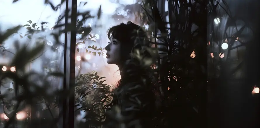 4k侧影壁纸 - 光影 - 夜景 - 昏暗「哲风壁纸」