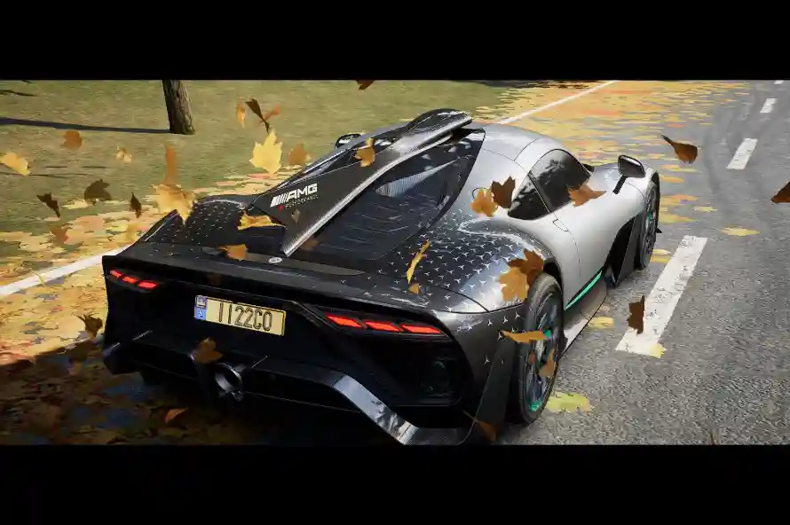 2k奔驰壁纸-AMG - 尾灯-动态特效免费下载「哲风壁纸」