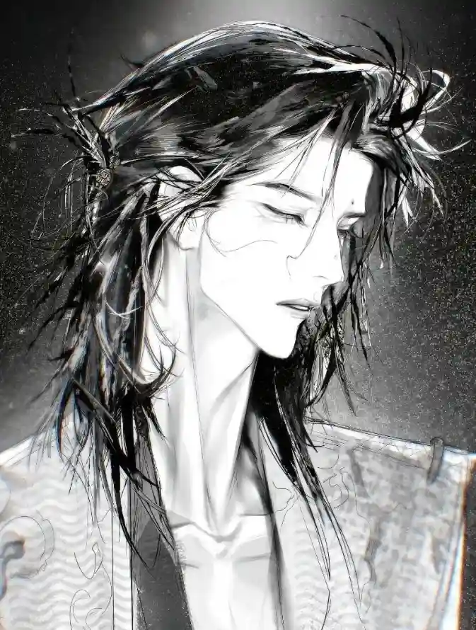 4k侧颜壁纸 - 冷峻 - 古风 - 帅气「哲风壁纸」