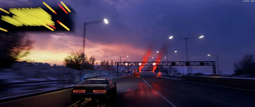 4k交通壁纸 - 光影 - 公路 - 夜景「哲风壁纸」