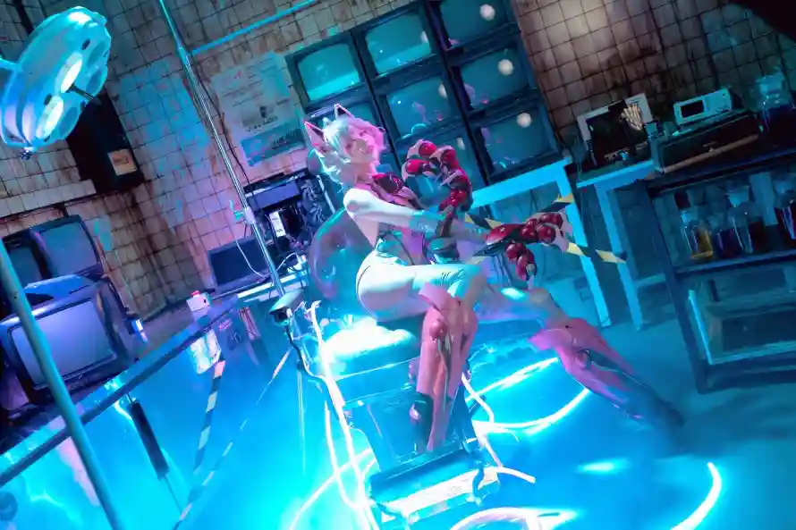 4k蓝光壁纸 - 九尾狐 - 实验台 - 实验室「哲风壁纸」